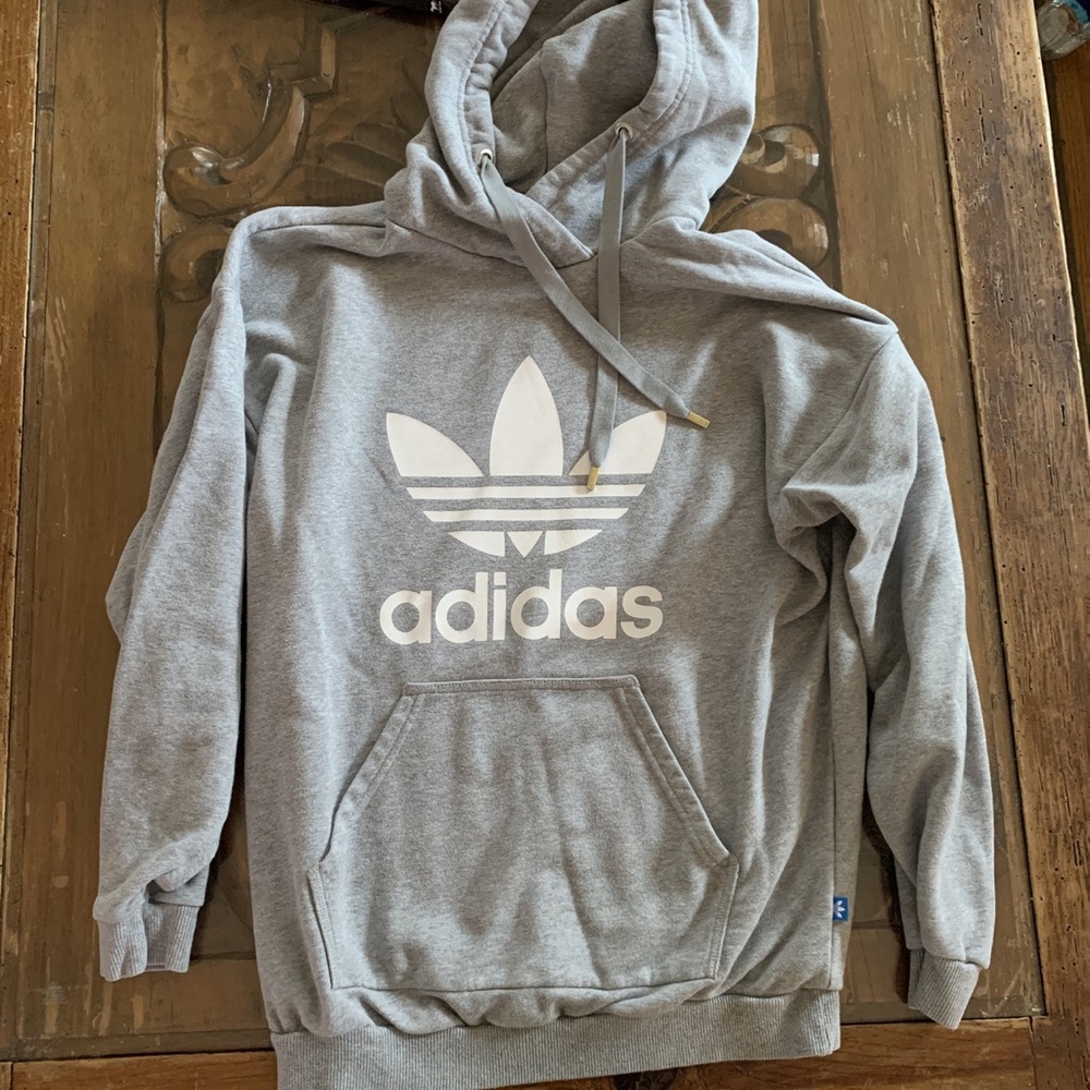Grey Adidas Hoodie